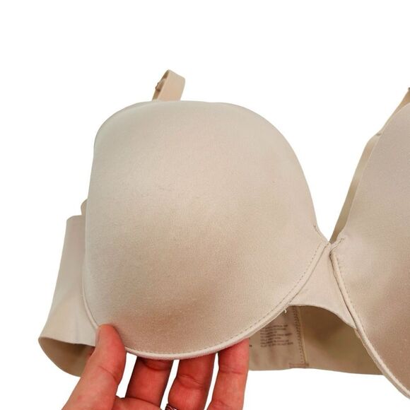 Soma vanishing back full coverage beige sand bra, size 36DD - Picture 4 of 7